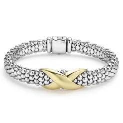 Shop Two-Tone X Caviar Bracelet | 9Mm Two-Tone