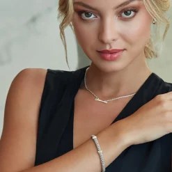 Flash Sale Two-Tone X Diamond Gift Set Diamonds