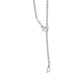 Fashion Two-Tone X Diamond Necklace Two-Tone