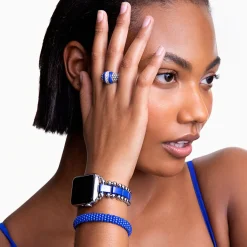 Cheap Ultramarine Ceramic And Stainless Steel Watch Bracelet-38-45Mm Watch Bracelets