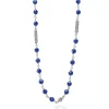 Sale Ultramarine Ceramic Beaded Necklace Gemstones