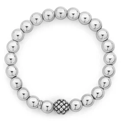 Sale Ultramarine Ceramic Caviar Bracelet Gift Set Silver