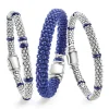 Cheap Ultramarine Ceramic Caviar Bracelet Gift Set Two-Tone