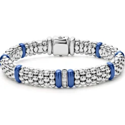 Cheap Ultramarine Ceramic Caviar Bracelet Gift Set Two-Tone