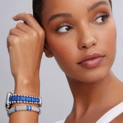 Flash Sale Ultramarine Ceramic Smart Caviar Gift Set Watch Bracelets