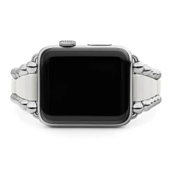 Outlet White Ceramic And Stainless Steel Watch Bracelet-42-49Mm Watch Bracelets