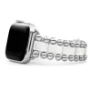 Fashion White Ceramic And Stainless Steel Watch Bracelet-38-45Mm Watch Bands