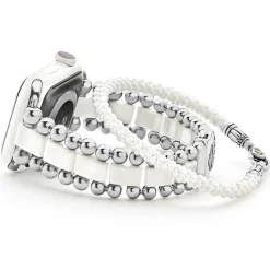 Discount White Ceramic Smart Caviar Gift Set Watch Bracelets