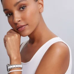 Discount White Ceramic Smart Caviar Gift Set Watch Bracelets