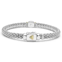 Discount White Topaz Caviar Bracelet | 6Mm Gemstones