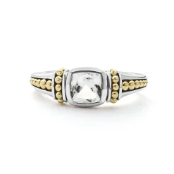 Store White Topaz Ring Two-Tone