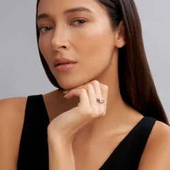 Best Sale White Topaz Ring Gemstones