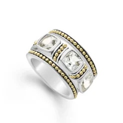 Discount White Topaz Stacking Rings Caviar Rings