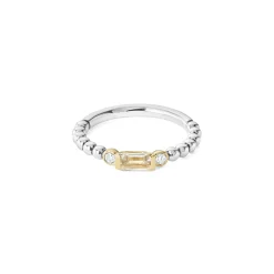 Cheap White Topaz Stacking Ring With Diamonds Diamonds