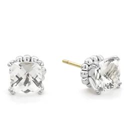 Shop White Topaz Stud Earrings Stud Earrings
