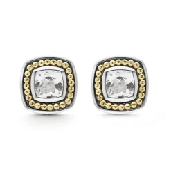 Fashion White Topaz Stud Earrings Stud Earrings
