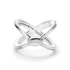Discount X Diamond Ring Two-Tone