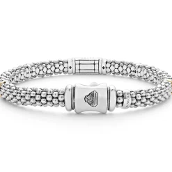 Outlet Yellow Sapphire Caviar Bracelet | 6Mm Two-Tone